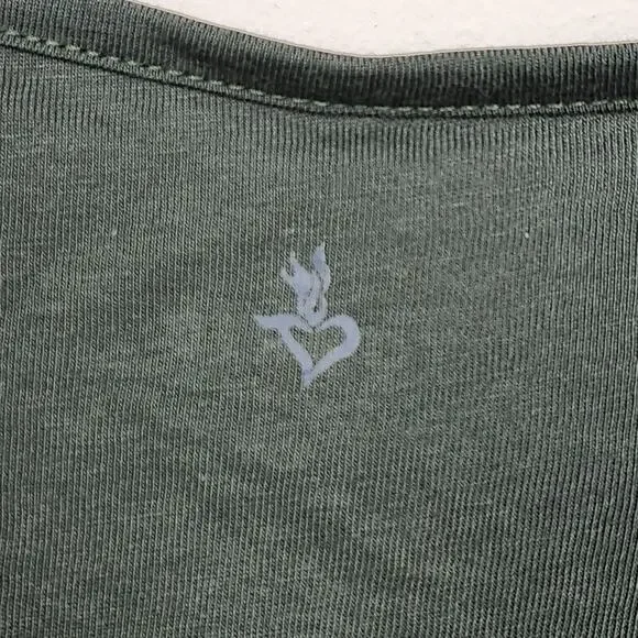 New! Torrid Active Workout Athletic Tank Olive Green Mesh Inset SZ 2X NWT - Picture 7 of 10